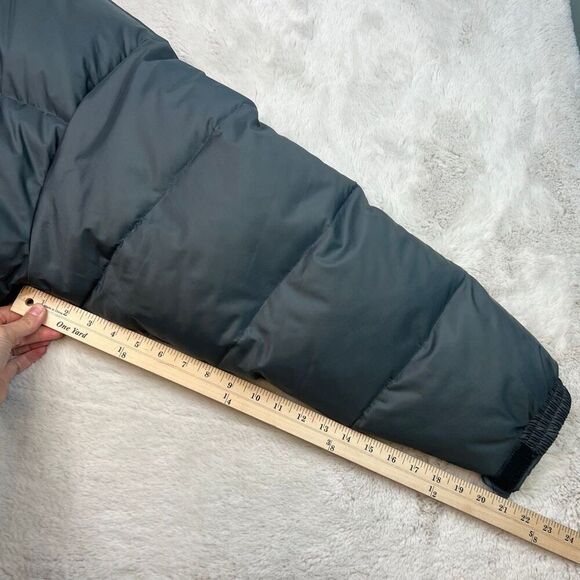 Asics Puffer Jacket Mens Size XXL Zipper Pockets Feather Down Warm Winter Coat - Picture 11 of 13